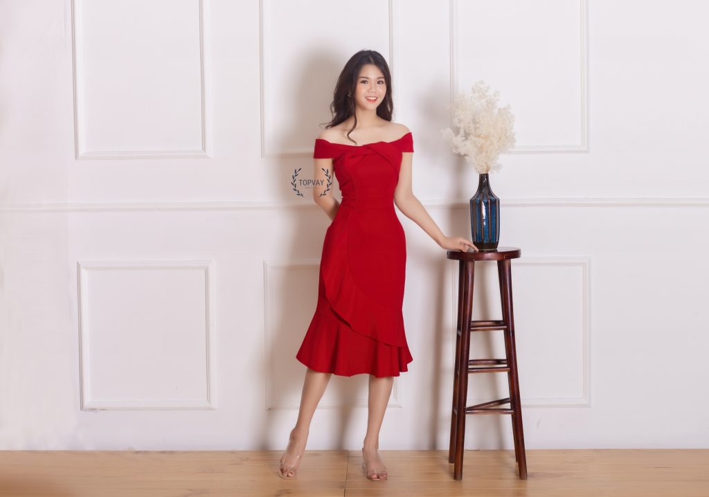 set váy đỏ áo trắng giá tốt Tháng 10, 2023 | Mua ngay | Shopee Việt Nam